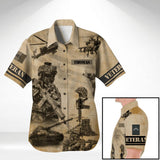 DH Belgian Veterans Hawaii Shirt Printed DT3005