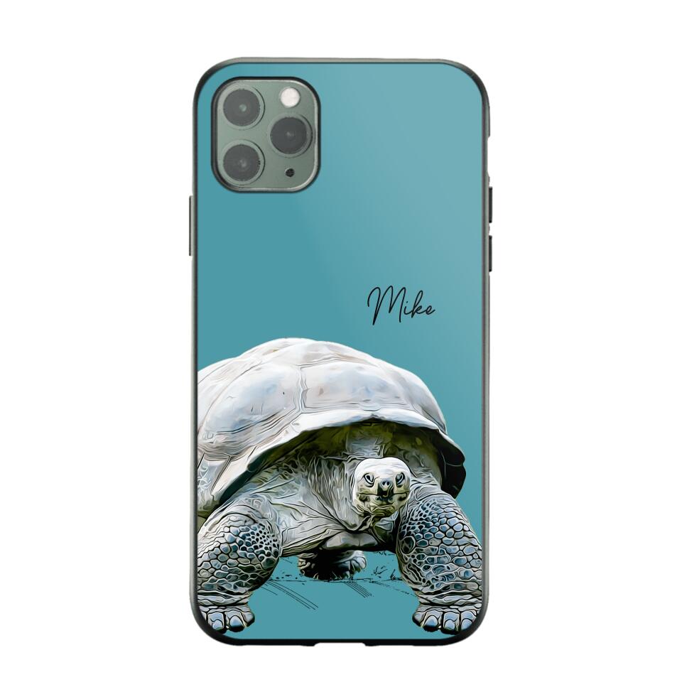 Personalized Turtle Phone Case Printed 22MAY-DT30