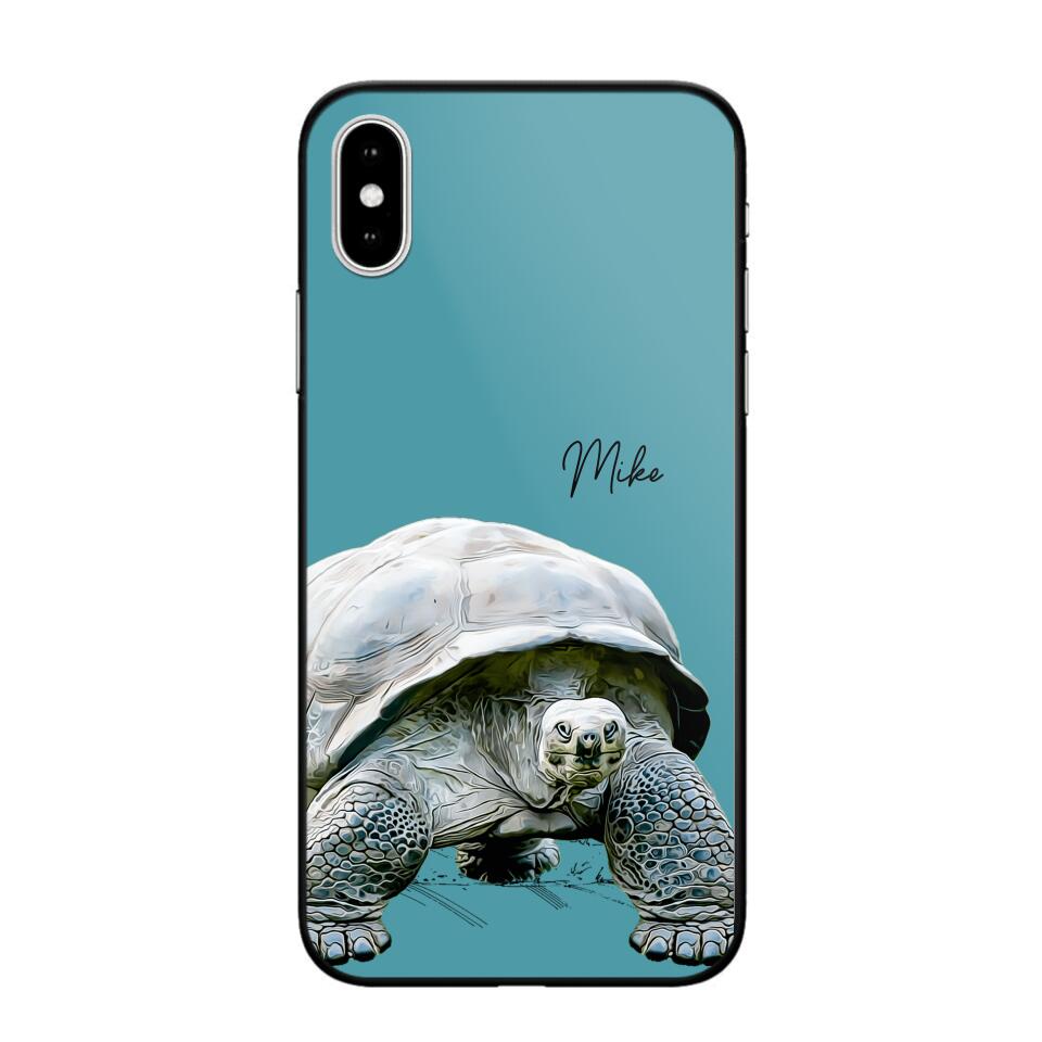 Personalized Turtle Phone Case Printed 22MAY-DT30