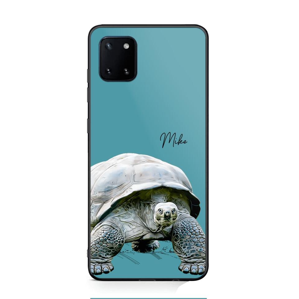 Personalized Turtle Phone Case Printed 22MAY-DT30