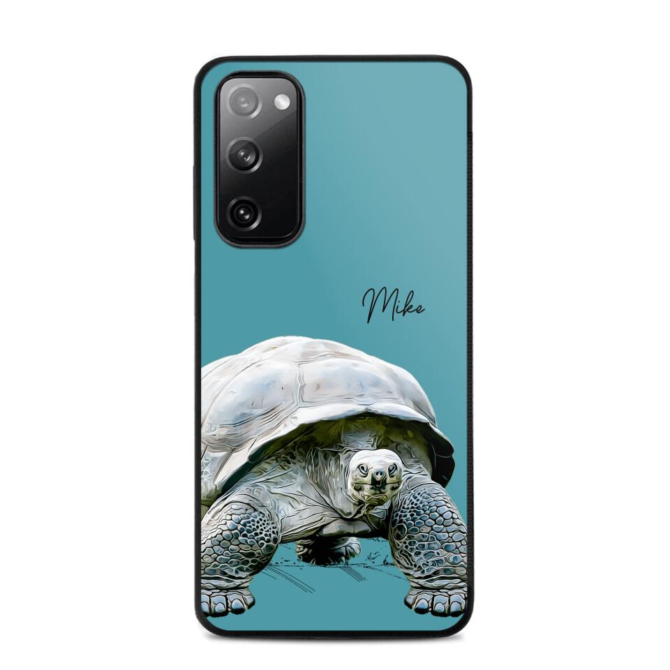 Personalized Turtle Phone Case Printed 22MAY-DT30