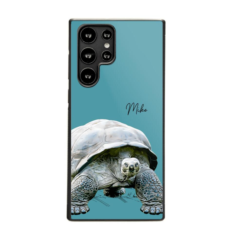 Personalized Turtle Phone Case Printed 22MAY-DT30
