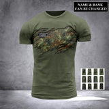 DH Personalized German Soldier Tshirt 3D Printed HC3005