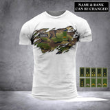 DH Personalized Netherland Soldier Tshirt 3D Printed HC3005