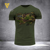 DH Personalized Netherland Soldier Tshirt 3D Printed HC3005