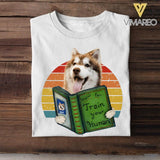 Personalized Dog-How to train your human Tshirt Printed TQHC3005