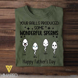 Personalized Father's Day Tshirt Printed NQDT2605