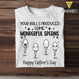 Personalized Father's Day Tshirt Printed NQDT2605
