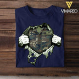 Personalized Spanish Soldier Tshirt Printed 22JUN-DT01