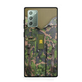 Personalized Finnish Soldier Phone Case Camo Printed 22JUN-HY01