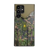 Personalized Finnish Soldier Phone Case Camo Printed 22JUN-HY01
