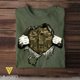 Personalized Polish Soldier Tshirt Printed 22JUL-HQ01