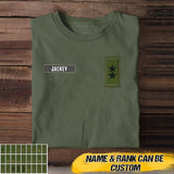 DH Personalized Swedish Soldier Tshirt Printed HQ0106