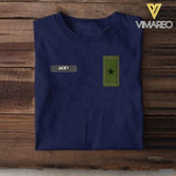 DH Personalized Swedish Soldier Tshirt Printed HQ0106