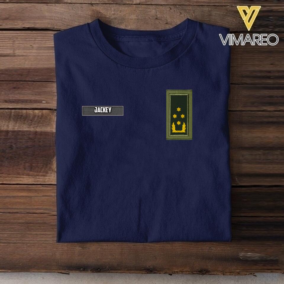 DH Personalized Netherland Soldier Tshirt Printed HQ0106