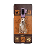 Personalized Pitbull Phone Case Printed 22JUN-DT01