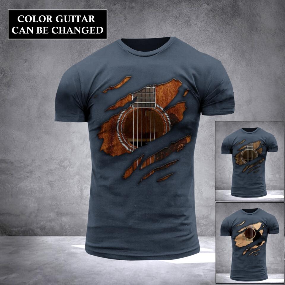 Personalized Guitar 3D Printed NQHC3005
