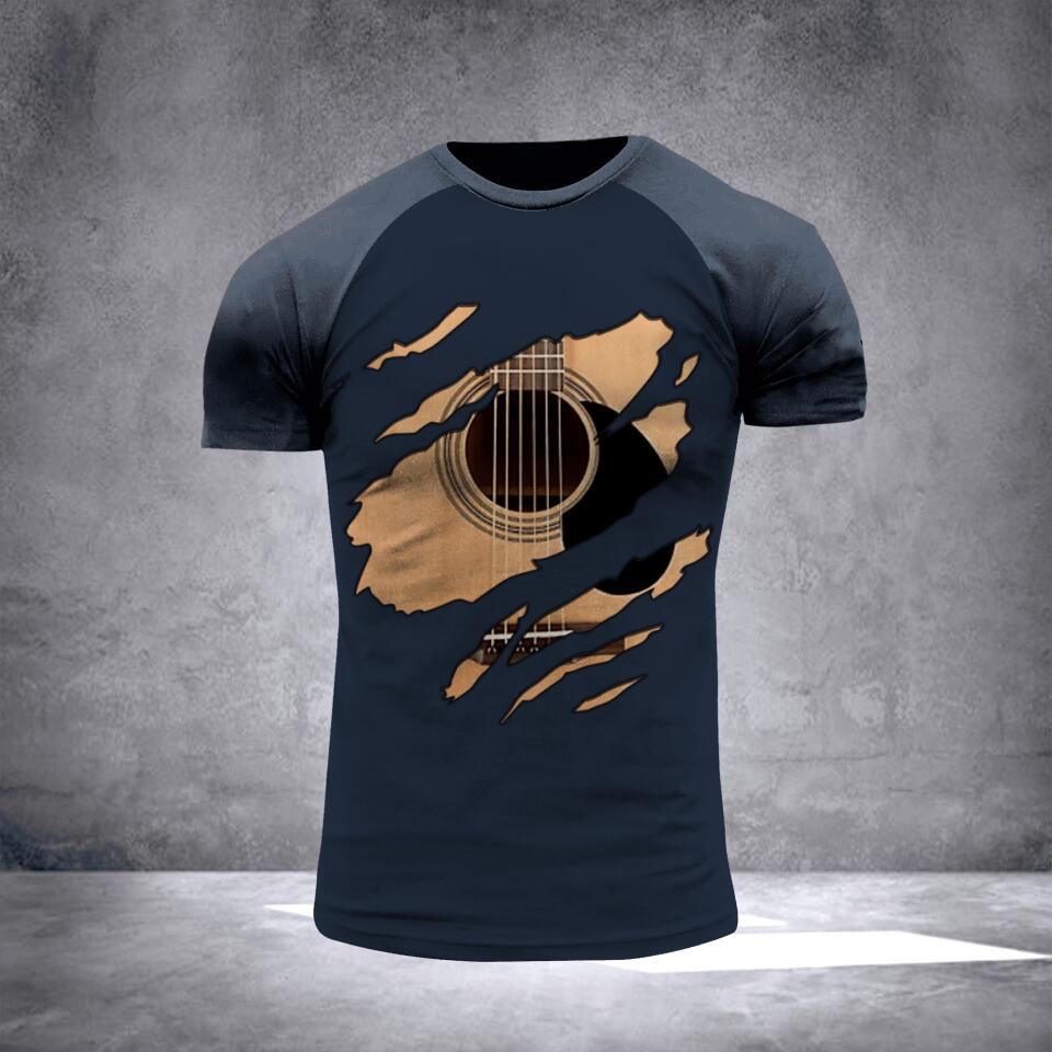 Personalized Guitar 3D Printed NQHC3005