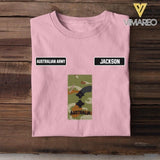 DH Personalized Australian Army Tshirt Printed DT1105