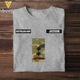 DH Personalized Australian Army Tshirt Printed DT1105