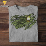 DH Personalized Canadian Soldier Tshirt 3D Printed HC1105