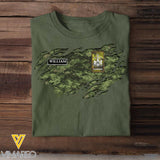 DH Personalized Canadian Soldier Tshirt 3D Printed HC1105