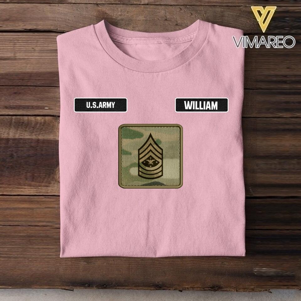 DH Personalized U.S Army Tshirt Printed DT1205