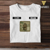 DH Personalized U.S Army Tshirt Printed DT1205