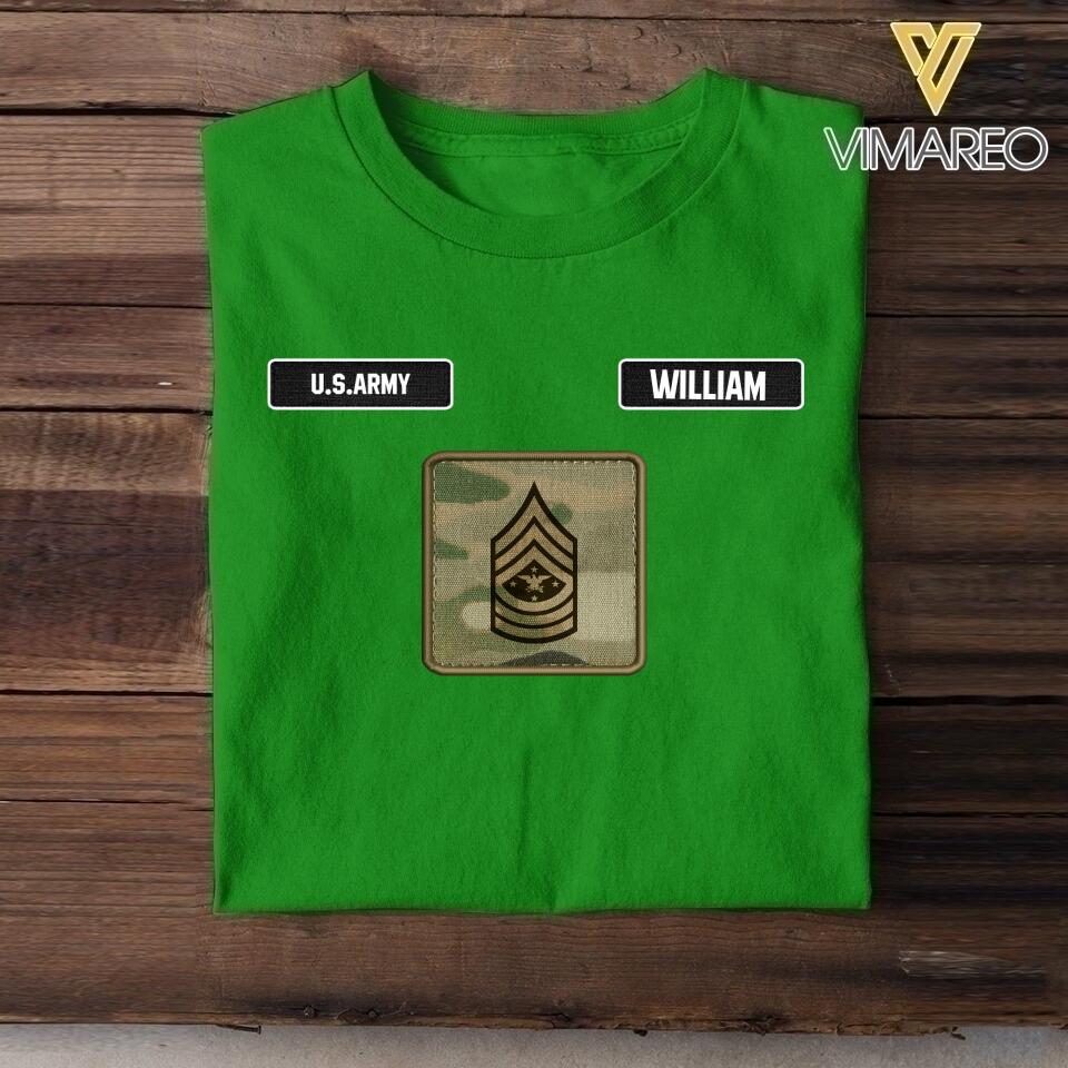 DH Personalized U.S Army Tshirt Printed DT1205