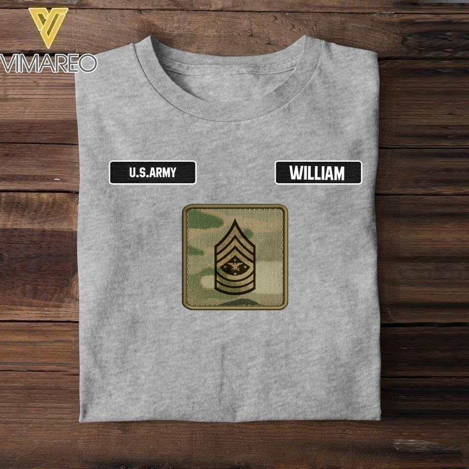 DH Personalized U.S Army Tshirt Printed DT1205