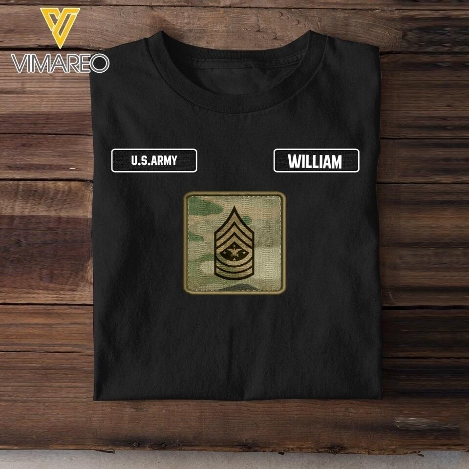 DH Personalized U.S Army Tshirt Printed DT1205