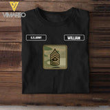 DH Personalized U.S Army Tshirt Printed DT1205