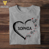 Personalized Simple Woman Tshirt Printed 22JUL-HY03