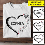 Personalized Simple Woman Tshirt Printed 22JUL-HY03