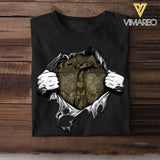 Personalized Romanian Soldier Tshirt Printed 22JUL-DT03