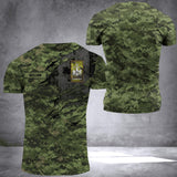 DH Personalized Canadian Veterans/Soldier Tshirt 3D Printed DT0406