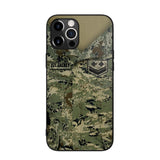 Personalized Croatian Soldier Camo Phone Case Printed 22JUL-HQ04