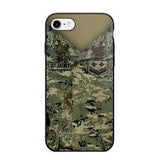 Personalized Croatian Soldier Camo Phone Case Printed 22JUL-HQ04
