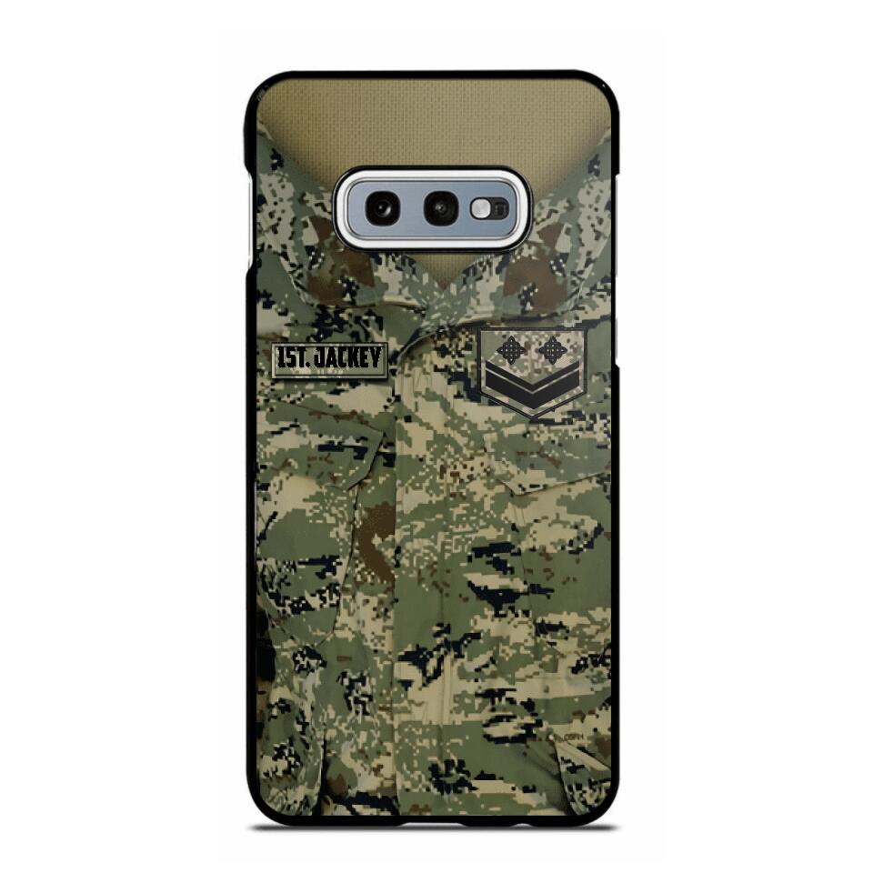 Personalized Croatian Soldier Camo Phone Case Printed 22JUL-HQ04