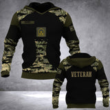 Personalized Austrian Veteran Camo Tshirt or Hoodie 3D Printed QTDT0406