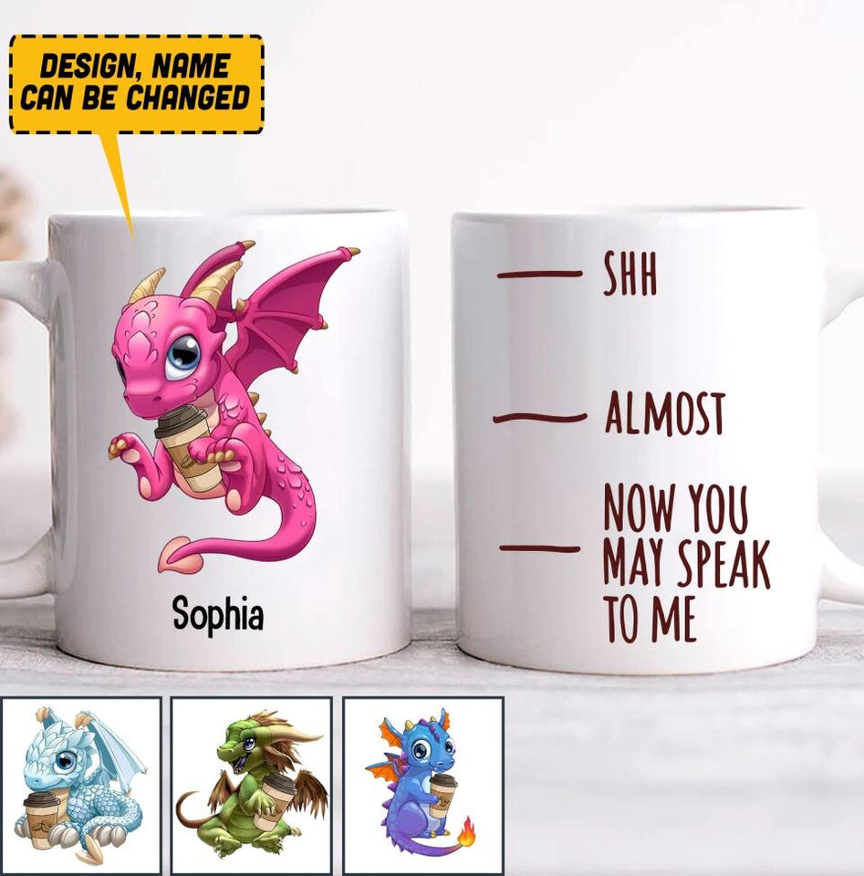 Personalized Dragon Mug NQVQ0206