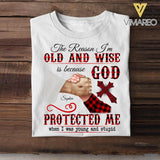 Personalized God Protect Me Tshirt Printed 3T 1604