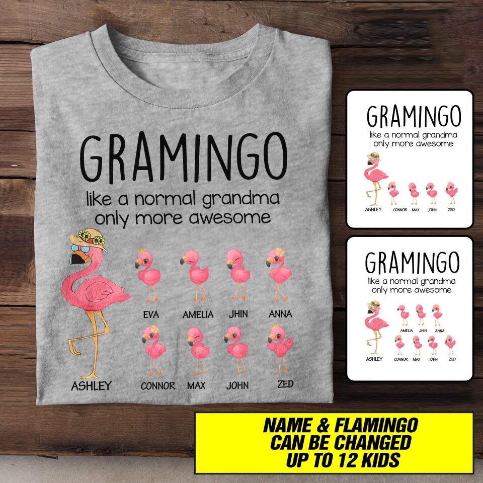 Personalized Gramingo Tshirt Printed 22JUL-HC07