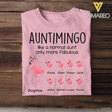 Personalized Auntimingo Tshirt Printed 22JUL-HC07