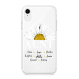 Personalized Silicone Phonecase Aunt And Kid Printed