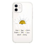 Personalized Aunt Transparent Silicone Phonecase Printed 22JUL-HC07