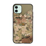 Personalized U.S Soldier Phone Case Printed 22JUL-HQ08