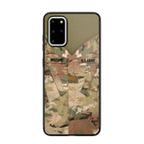 Personalized U.S Soldier Phone Case Printed 22JUL-HQ08