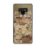 Personalized U.S Soldier Phone Case Printed 22JUL-HQ08