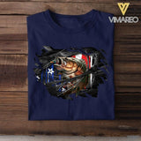 Personalized Fishing Lovers Tshirt Printed NQDT1006